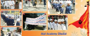 Akal Academy Dhudial Students Shine at Guru Teg Bahadur Nagar-Kirtan in Patiala
