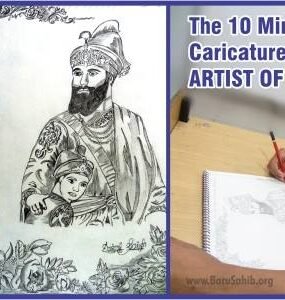 Angrez Singh  The 10-Minute Caricature Artist Who Found Hope in Baru Sahib