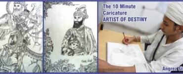 Angrez Singh  The 10-Minute Caricature Artist Who Found Hope in Baru Sahib