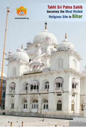 Takht Sri Patna Sahib becomes the Most Visited Religious Site in Bihar