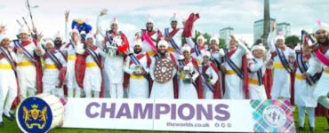 Sri Dasmesh Pipe Band: Champions at the World Pipe Band Championship. V2