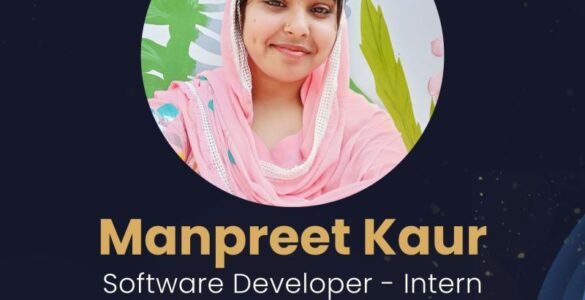 Manpreet Kaur Secures Software Development Internship