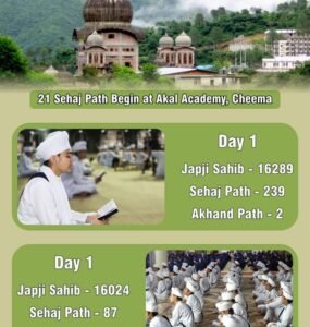 Gurbani Lehar for Charhdi Kala of Khalsa Panth – Exciting Updates from Akal Academies!
