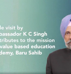 Honoring the Legacy of Shri K.C. Singh Ji at Akal Academy Baru Sahib