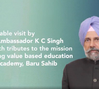 Honoring the Legacy of Shri K.C. Singh Ji at Akal Academy Baru Sahib