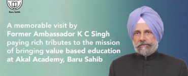 Honoring the Legacy of Shri K.C. Singh Ji at Akal Academy Baru Sahib