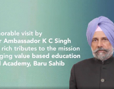 Honoring the Legacy of Shri K.C. Singh Ji at Akal Academy Baru Sahib