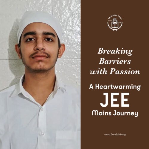 From Determination to Triumph – Manmeet’s Inspiring JEE Mains Success