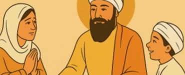 Guru Hargobind’s Blessing on Bibi Santi