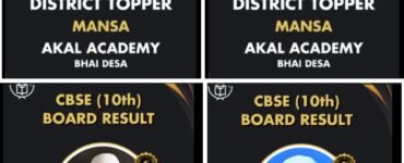 Akal Academies Students – Toppers in Class 10 CBSE Results