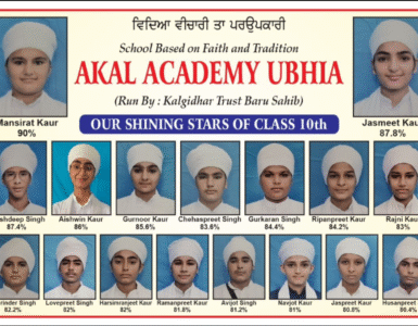 Soaring Beyond Limits – Akal Academy Ubhia’s Grade 10 Stars Shine Bright