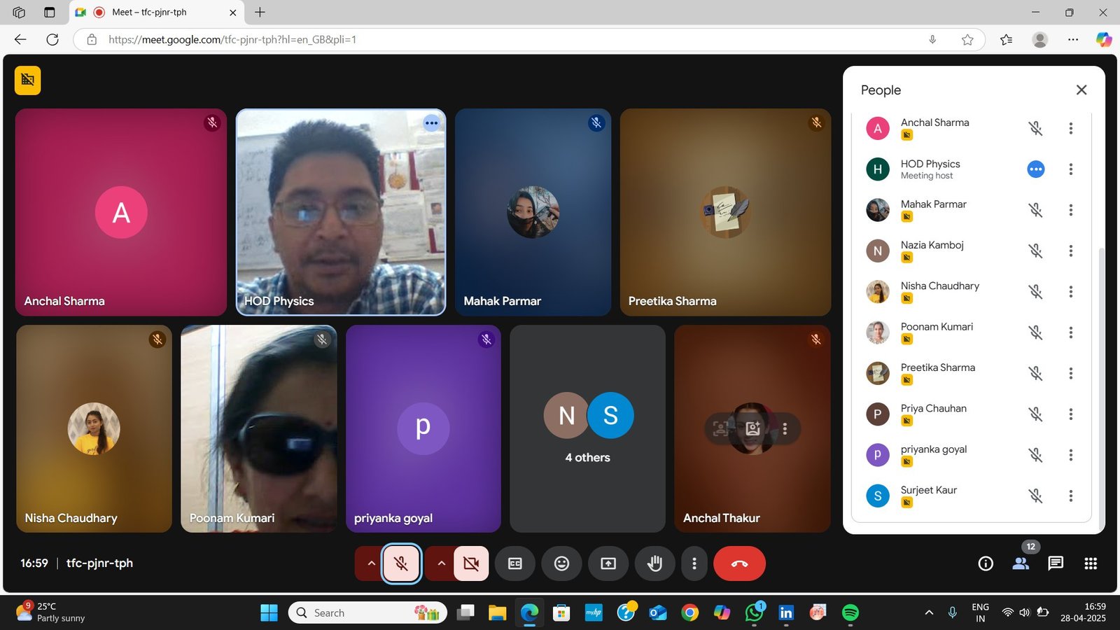 Reuniting Through Memories – Eternal University Physics Alumni Meet 2025