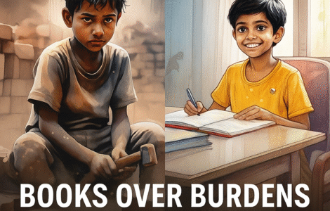 Books Over Burdens – Ending Child Labour Through Education and Empowerment