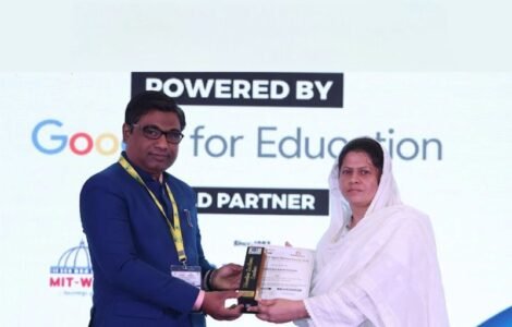 Principal of Akal Academy Dadehar Sahib honoured with Rabindranath Tagore National Principal Award