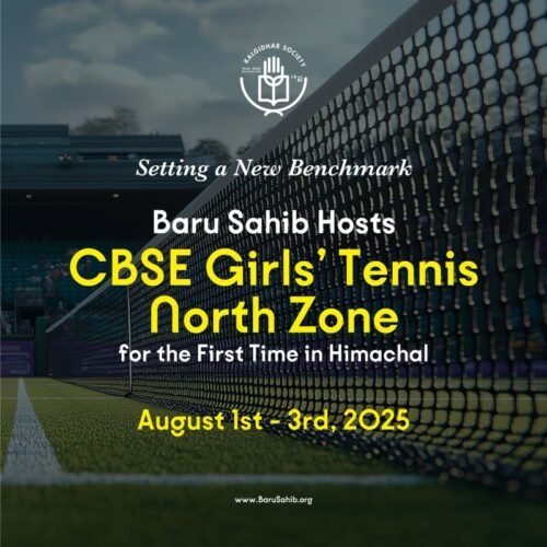 Smashing Boundaries – CBSE Girls’ Tennis Debuts in Himachal at Baru Sahib