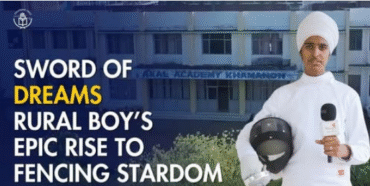 Anmolrattan Singh Kang Fencing Star’s Blazing a Trail from Akal Academy, Khamanon Khurd to National Glory