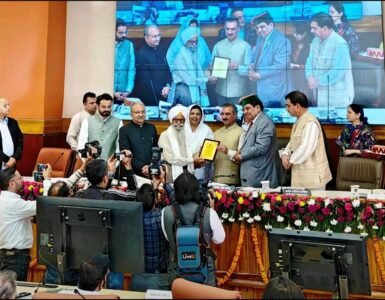 Honoured for Healing – Dr. Rajinder Singh Leads the Fight Against Drugs
