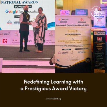 Akal Academy Holi Barara’s Principal Wins Prestigious Rabindranath Tagore National Principal’s Award