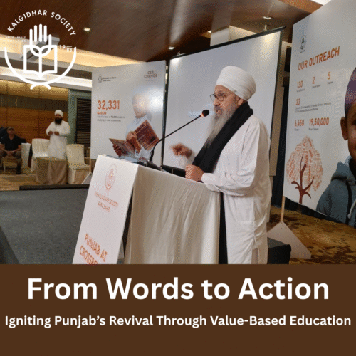 From Words to Action – Igniting Punjab’s Revival Through Value-Based Education