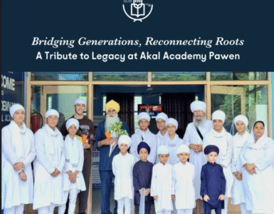 Bridging Generations, Reclaiming Roots – A Grandfather’s Gift, A Grandson’s Discovery at Akal Academy, Pawen