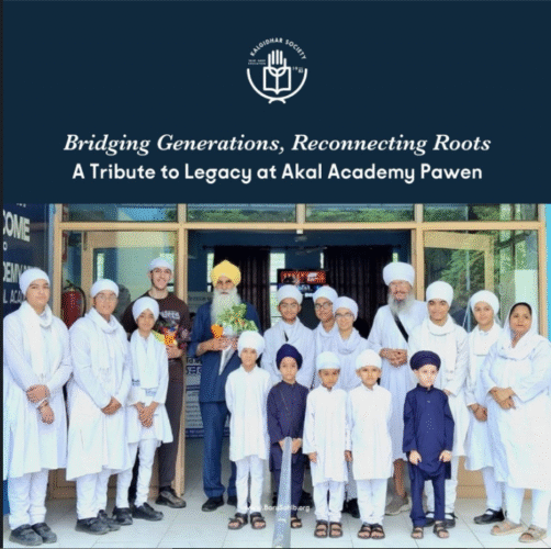 Bridging Generations, Reclaiming Roots – A Grandfather’s Gift, A Grandson’s Discovery at Akal Academy, Pawen