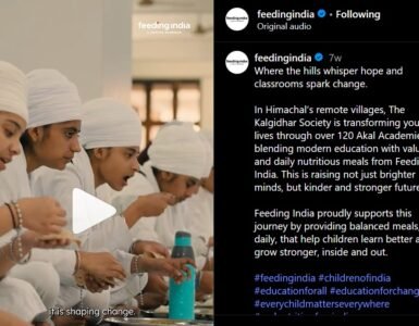 How The Kalgidhar Society & “Feeding India” Initiative are Nourishing Minds and Shaping Rural Change