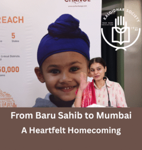 Alumni Hanspreet’s emotional homecoming –  at The Mumbai Seminar