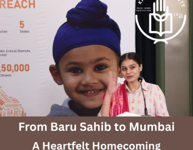 Alumni Hanspreet’s emotional homecoming –  at The Mumbai Seminar