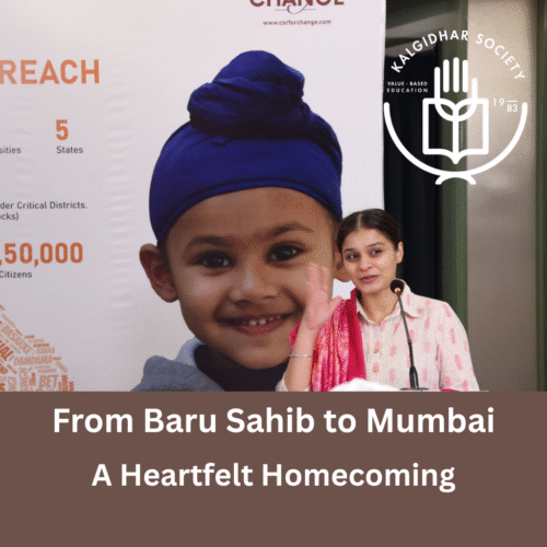 Alumni Hanspreet’s emotional homecoming –  at The Mumbai Seminar