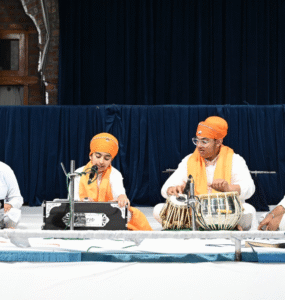 A Heartfelt Mid-Session Ceremony at Akal International Gurmat Camp with Strings of Faith and Voices of Devotion