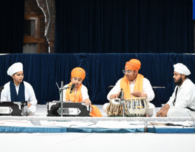 A Heartfelt Mid-Session Ceremony at Akal International Gurmat Camp with Strings of Faith and Voices of Devotion