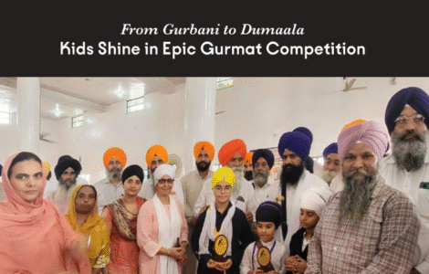 From Gurbani to Dumaala – Kids Shine in Epic Gurmat Competition
