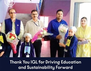 Thank You IGL – Driving Education and Sustainability Forward in Rural Haryana
