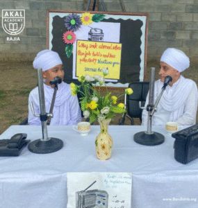 Voices That Inspire – Radio Talk Activity at Akal Academy, Rajia Voices That Inspire – Radio Talk Activity at Akal Academy, Rajia