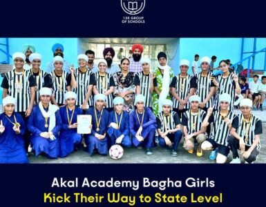 Akal Academy Bagha Girls Storm to State-Level Glory in Football!