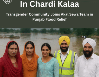 In Chardi Kalaa – Transgender Community Joins Akal Sewa Team in Punjab Flood Relief