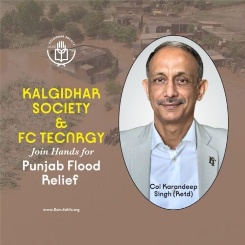 FC TecNrgy Joins Kalgidhar Society to Power Punjab Flood Relief 2025