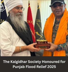 The Kalgidhar Society Honoured with Azdaha Paikar Trophy for exemplary work in Punjab Flood Relief 2025