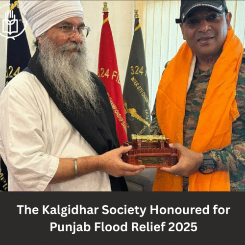The Kalgidhar Society Honoured with Azdaha Paikar Trophy for exemplary work in Punjab Flood Relief 2025