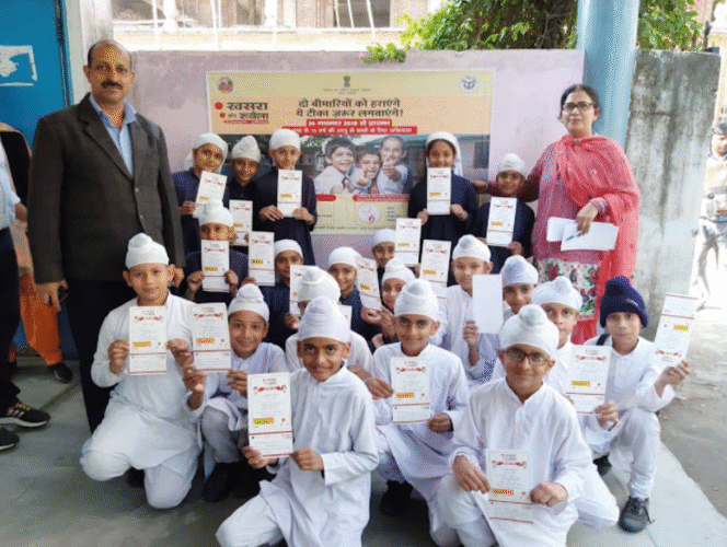 Building a Healthier Tomorrow – Akal Academy Gomti Leads the Fight Against Measles & Rubella