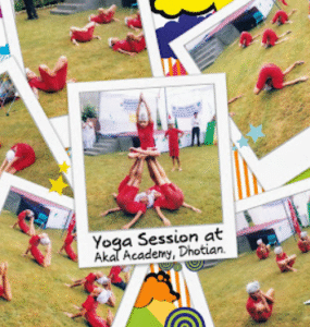 Meditation and Yoga at Akal Academies