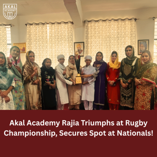Akal Academy Rajia Triumphs at Rugby Championship, Secures Spot at Nationals!
