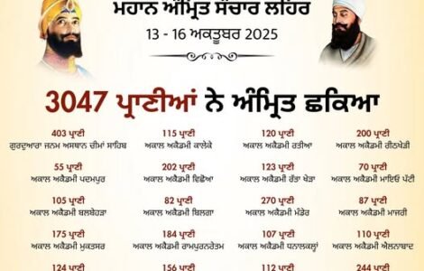 Amrit Di Lehar – Awakening Souls, Uniting Hearts at Baru Sahib