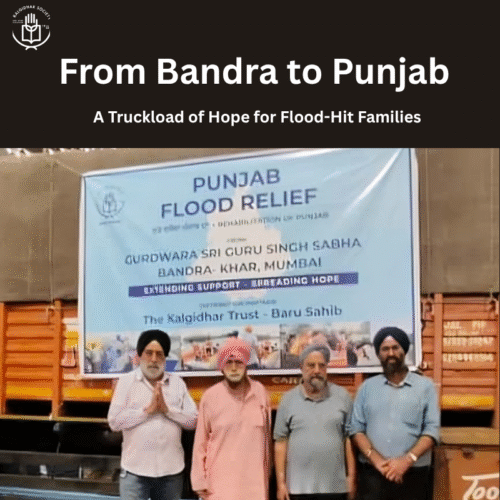 From Bandra to Punjab – A Truckload of Hope for Flood-Hit Families