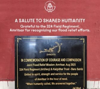 When the Waters Rose, So Did Humanity – Kalgidhar Society’s Noble Service During Punjab Floods 2025