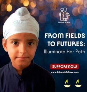 Light Up a Life – How Your Support Can Brighten Manreet’s Educational Journey This Diwali Light Up a Life – How Your Support Can Brighten Manreet’s Educational Journey This Diwali