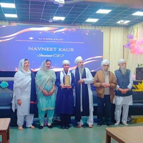 Proud Moment – Navneet Kaur Shines with 98% at Akal Academy, Baru Sahib! Proud Moment – Navneet Kaur Shines with 98% at Akal Academy, Baru Sahib!