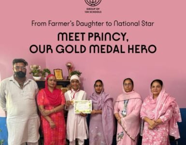 From Fields to Fame – Princy of Akal Academy Saniana Shines at National Level