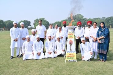 Akal Academy Bhadaur Celebrates Annual Athletic Meet with Energy, Enthusiasm, and Team Spirit