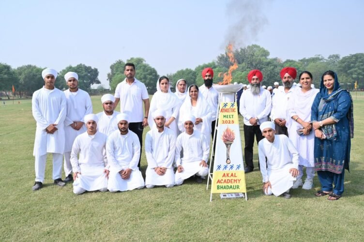 Akal Academy Bhadaur Celebrates Annual Athletic Meet with Energy, Enthusiasm, and Team Spirit